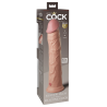 KING COCK ELITE 11 INCH DUAL DENSITY SILICONE COCK LIGHT