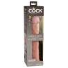 KING COCK ELITE 11 INCH DUAL DENSITY SILICONE COCK LIGHT