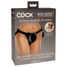 KING COCK ELITE BEGINNER'S BODY DOCK STRAP-ON HARNESS BLACK
