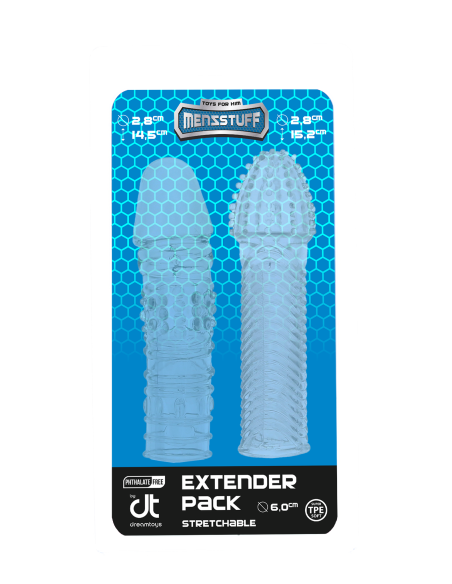 MENZSTUFF PENIS EXTENDER PACK CLEAR