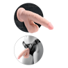 Realistyczne dildo 3D Cock Swinging Balls 9 inch - Sklep erotyczny Intymnosc24.pl