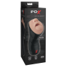 PDX ELITE DEEP THROAT VIBRATING STROKER LIGHT