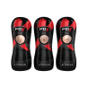 PDX ELITE PIPEDREAM EXTREME ELITE VIBRATING STROKER DISPLAY - 12 PCS LIGHT