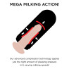 PDX ELITE VIBRATING MEGA MILKER LIGHT