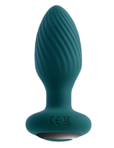 Wibrujący korek analny Playboy Spinning Tail Teaser