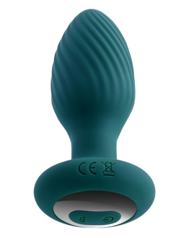 Wibrujący korek analny Playboy Spinning Tail Teaser