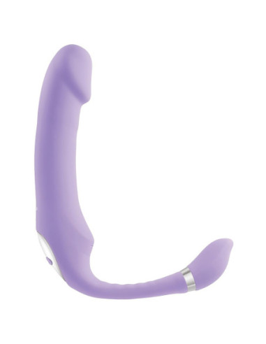 Zginalny wibrator z dwoma końcówkami Gender X Orgasmic Orchid