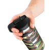 PDX PLUS FAP FLASK - HAPPY CAMPER DISCREET STROKER CLEAR