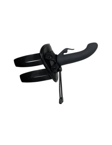 Zdalny wibrator głośnomówiący z 2 rękawami i uprzężą Evolved Heavenly