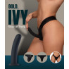 BOLD. IVY STRAP-ON THONG WITH DILDO, L