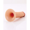 FANTASY X-TENSIONS ELITE 7 INCH SILICONE HOLLOW STRAP-ON - DUAL DENSITY - LIGHT