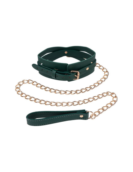 SPORTSHEETS INDICA CUTOUT COLLAR AND LEASH
