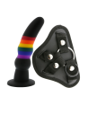 ESSENTIALS STRAP ON SOLID DILDO