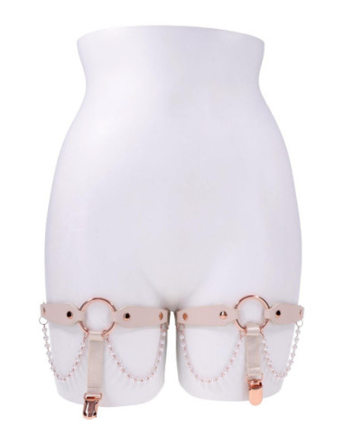 PEACHES N CREAME PEARL GARTERS