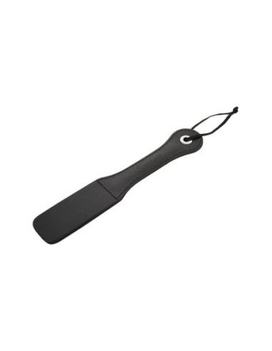 SPORTSHEETS 12 INCH LEATHER SLUT IMPRESSION PADDLE