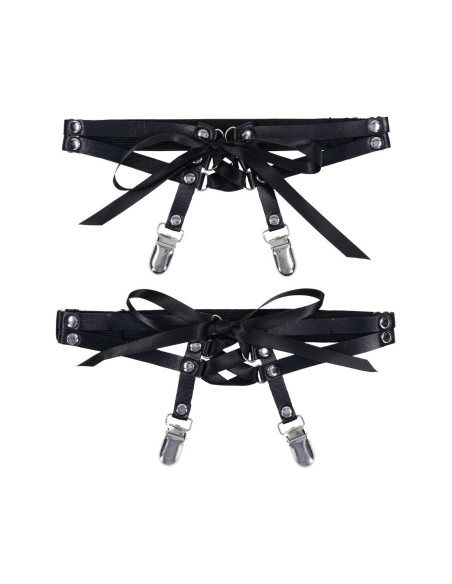 SPORTSHEETS SEX AND MISCHIEF LACED UP GARTERS