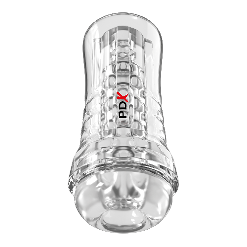 PDX ELITE VIEW TUBE SEE-THRU EZ-GRIP STROKER