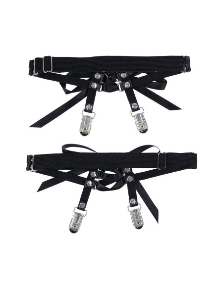 SPORTSHEETS SEX AND MISCHIEF LACED UP GARTERS