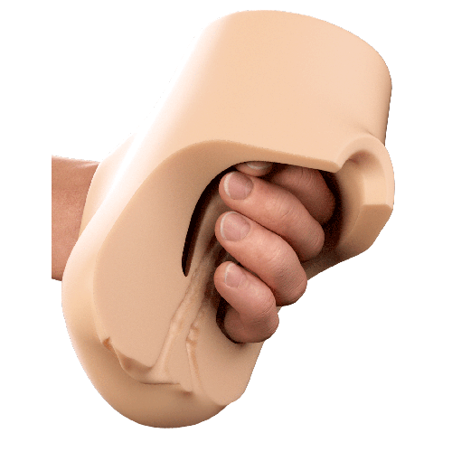 PDX PLUS DOUBLE POUNDER VIBRATING SQUEEZE STROKER