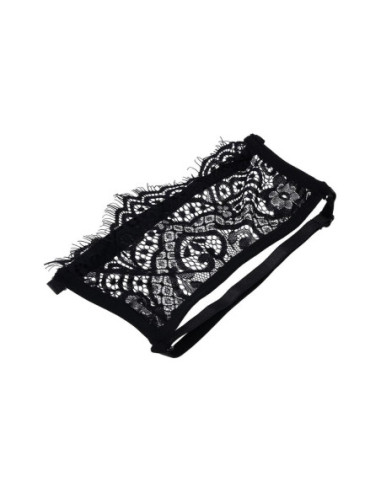 SPORTSHEETS SEX AND MISCHIEF VEILED VISION LACE BLINDFOLD