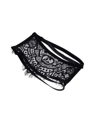 SPORTSHEETS SEX AND MISCHIEF VEILED VISION LACE BLINDFOLD