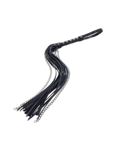 SPORTSHEETS VELVET NOIR CHAIN FLOGGER