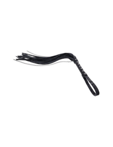 SPORTSHEETS VELVET NOIR CHAIN FLOGGER