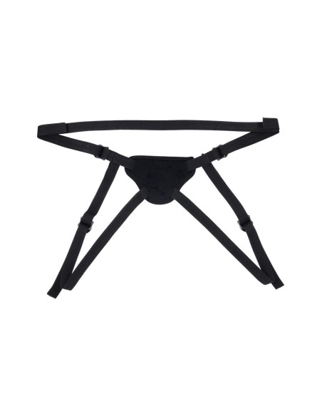 SPORTSHEETS VELVET NOIR STRAP ON