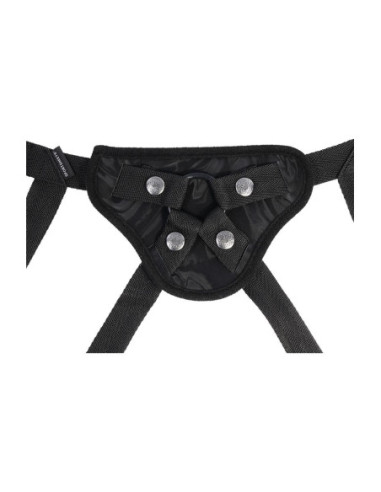 SPORTSHEETS VELVET NOIR STRAP ON