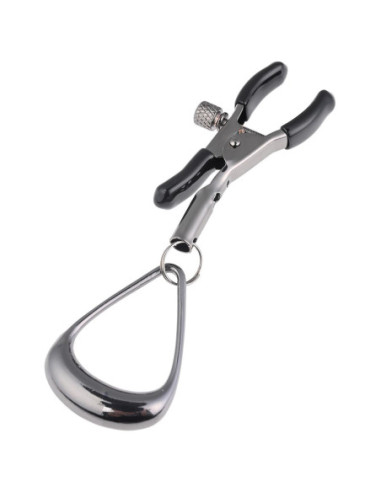 SPORTSHEETS VELVET NOIR TUGGABLE NIPPLE CLAMPS