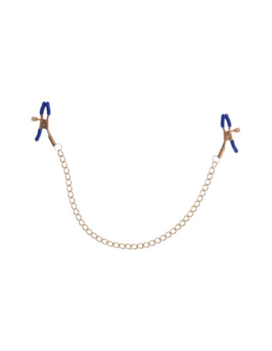 SPORTSHEETS COUGAR CHAINED NIPPLE CLAMPS