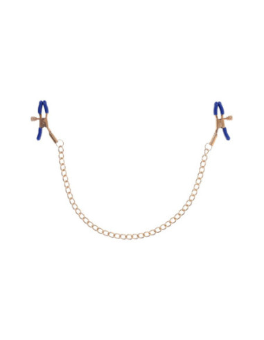 SPORTSHEETS COUGAR CHAINED NIPPLE CLAMPS