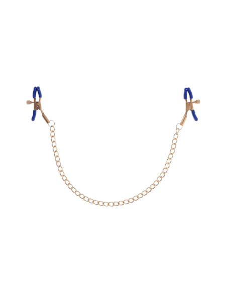 SPORTSHEETS COUGAR CHAINED NIPPLE CLAMPS