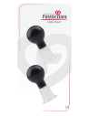 Czarne zaciski na sutki dla par All Time Favorites - Sklep erotyczny Intymnosc24.pl