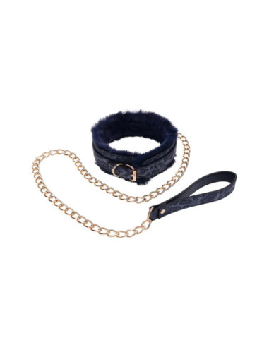 SPORTSHEETS COUGAR FUR COLLAR & LEASH