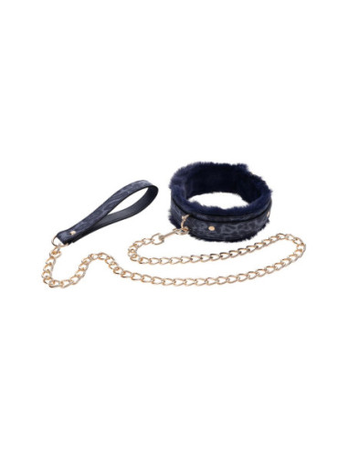 SPORTSHEETS COUGAR FUR COLLAR & LEASH