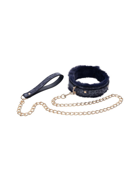 SPORTSHEETS COUGAR FUR COLLAR & LEASH