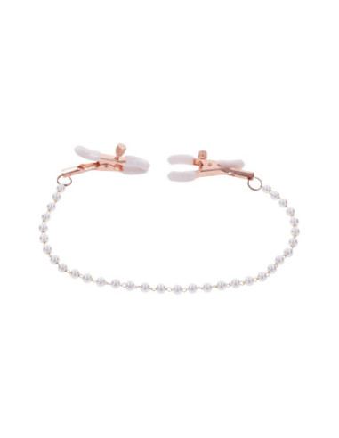 PEACHES ‘N CREAME PEARL NIPPLE CLAMPS