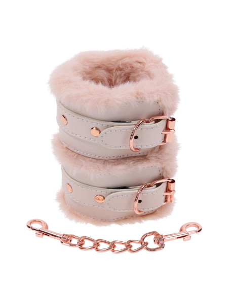PEACHES ‘N CREAME FUR HANDCUFFS