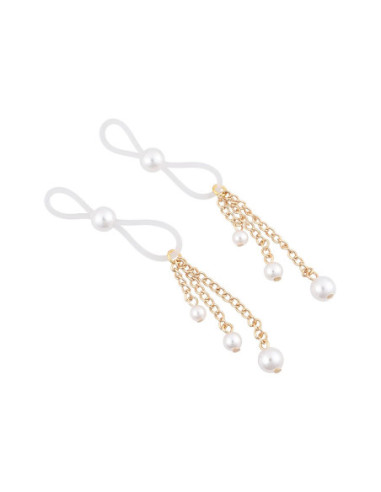 SEX AND MISCHIEF PEARL NIPPLE TIES
