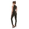 GUILTY PLEASURE LUSTY LINES CATSUIT BLACK, L
