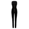 GUILTY PLEASURE LUSTY LINES CATSUIT BLACK, L