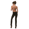 GUILTY PLEASURE GOLDEN GLINT PANTS BLACK, L