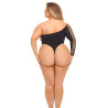 DOLLAR SIGN BODYSUIT BLACK, QS