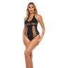 HOT TOO HANDLE BODYSUIT BLACK, OS
