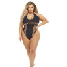 HOT TOO HANDLE BODYSUIT BLACK, QS