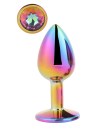 Mała wtyczka analna Gleaming Love Multicolor - Sklep erotyczny Intymnosc24.pl