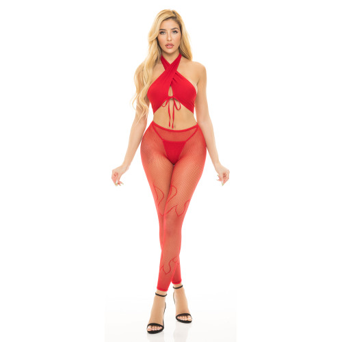 GIVES YOU HELL 3PC SET RED, OS