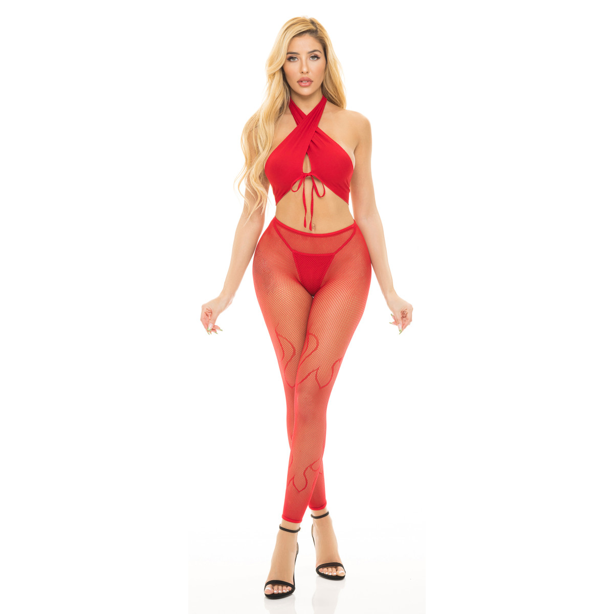 GIVES YOU HELL 3PC SET RED, OS