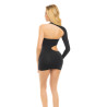 CUT MY LIFE INTO PIECES DRESS BLACK, OS